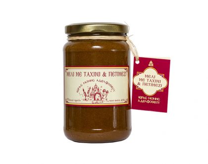 Μέλι με Ταχίνι και Πετιμέζι